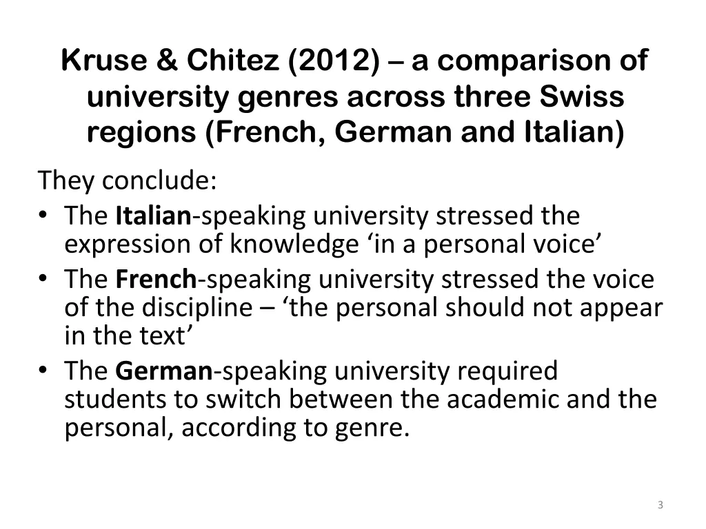 kruse chitez 2012 a comparison of university