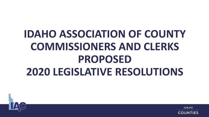 idaho association of county commissioners