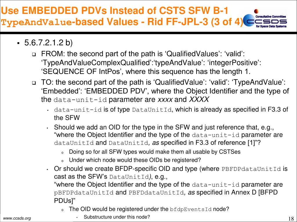 use embedded pdvs instead of csts 2