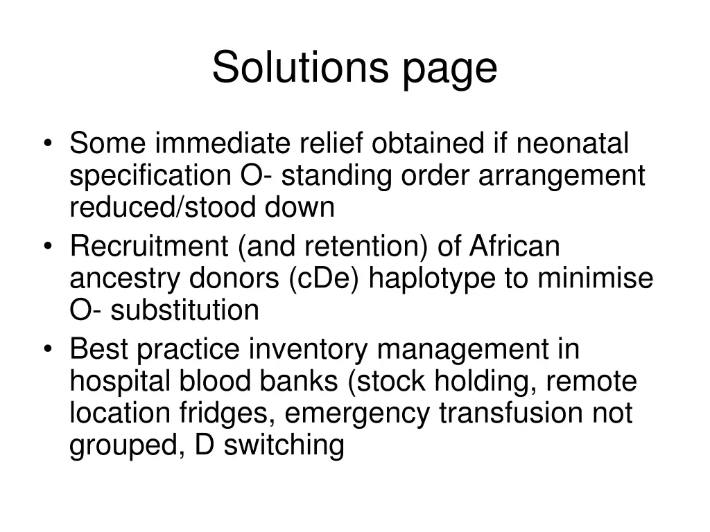 solutions page