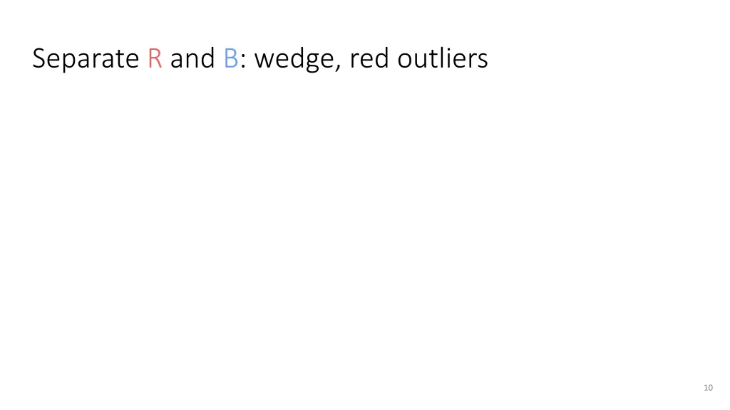 separate r and b wedge red outliers