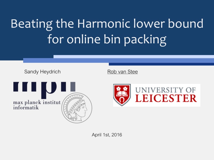 beating the harmonic lower bound for online