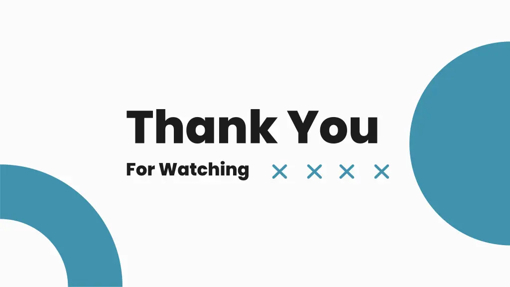 thank you for watching