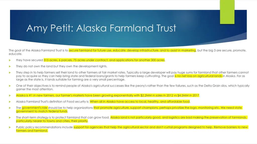 amy petit alaska farmland trust 1