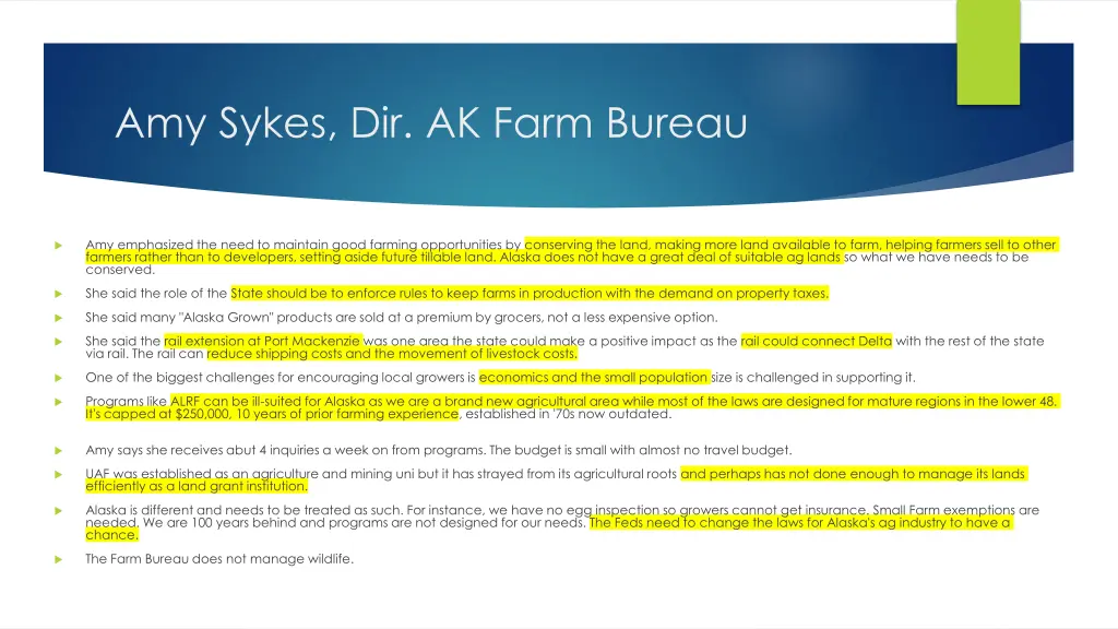 amy sykes dir ak farm bureau 1