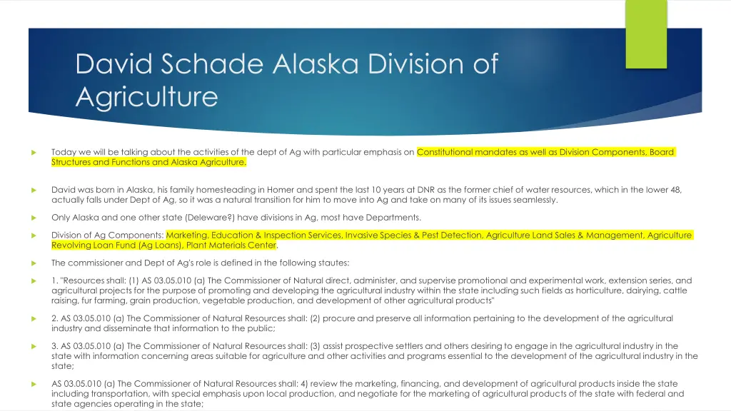 david schade alaska division of agriculture