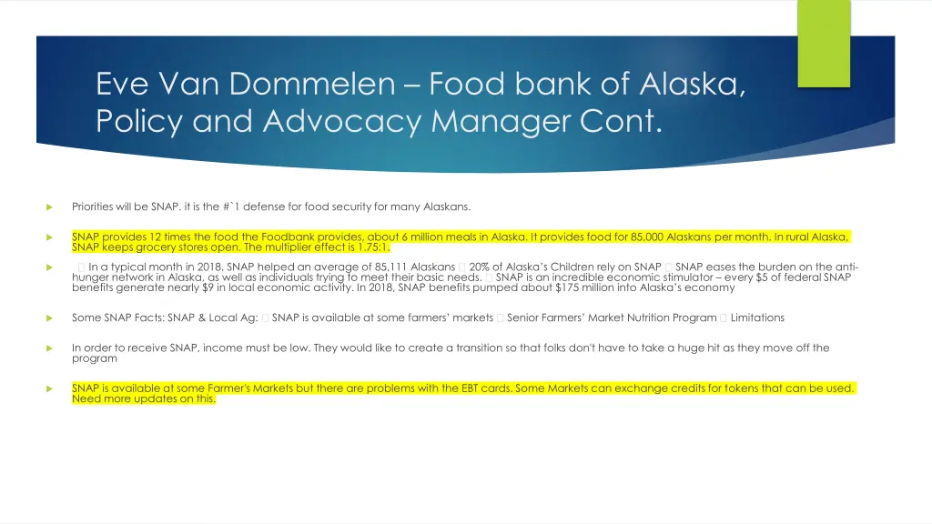 eve van dommelen food bank of alaska policy 2