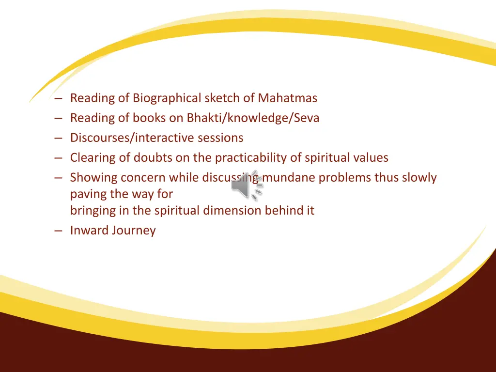 reading of biographical sketch of mahatmas