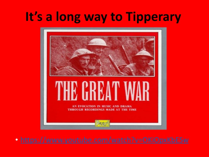 it s a long way to tipperary