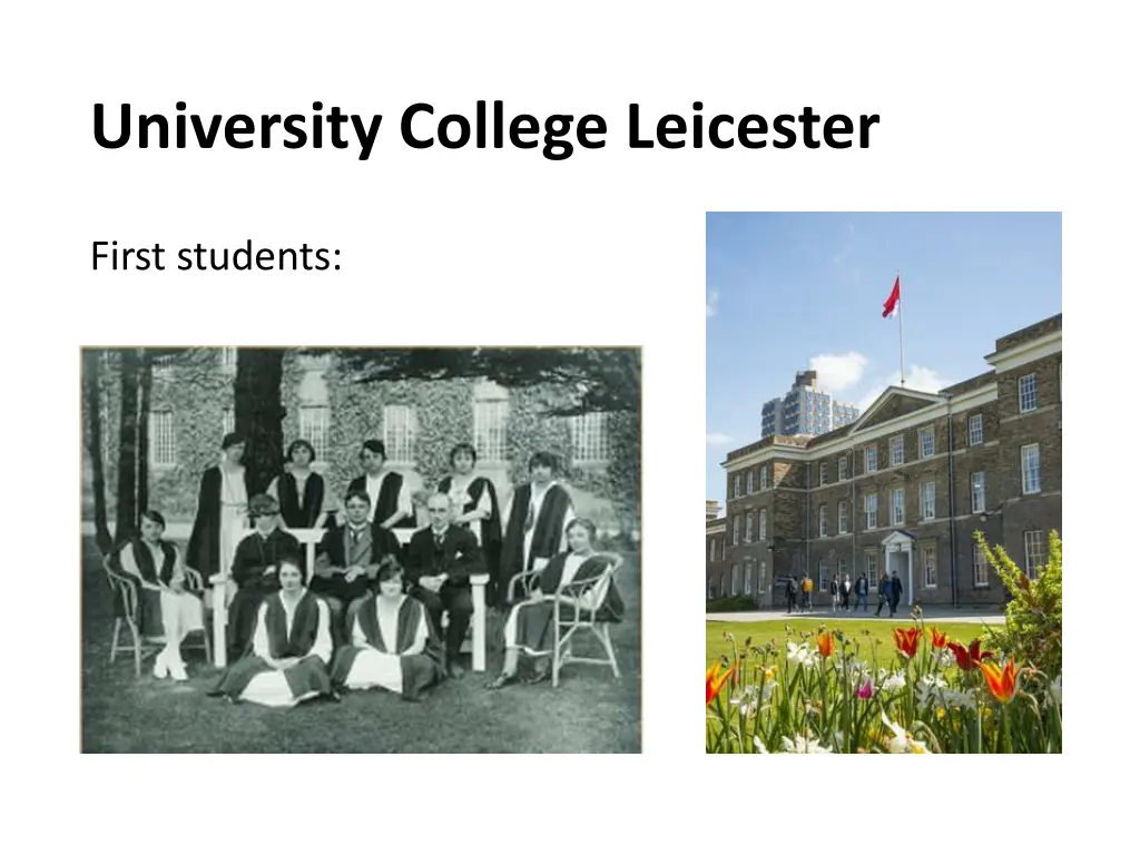 university college leicester