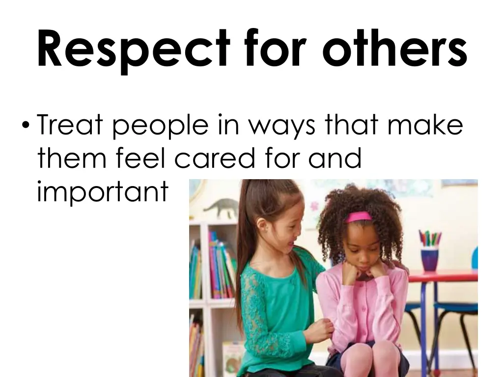 respect for others