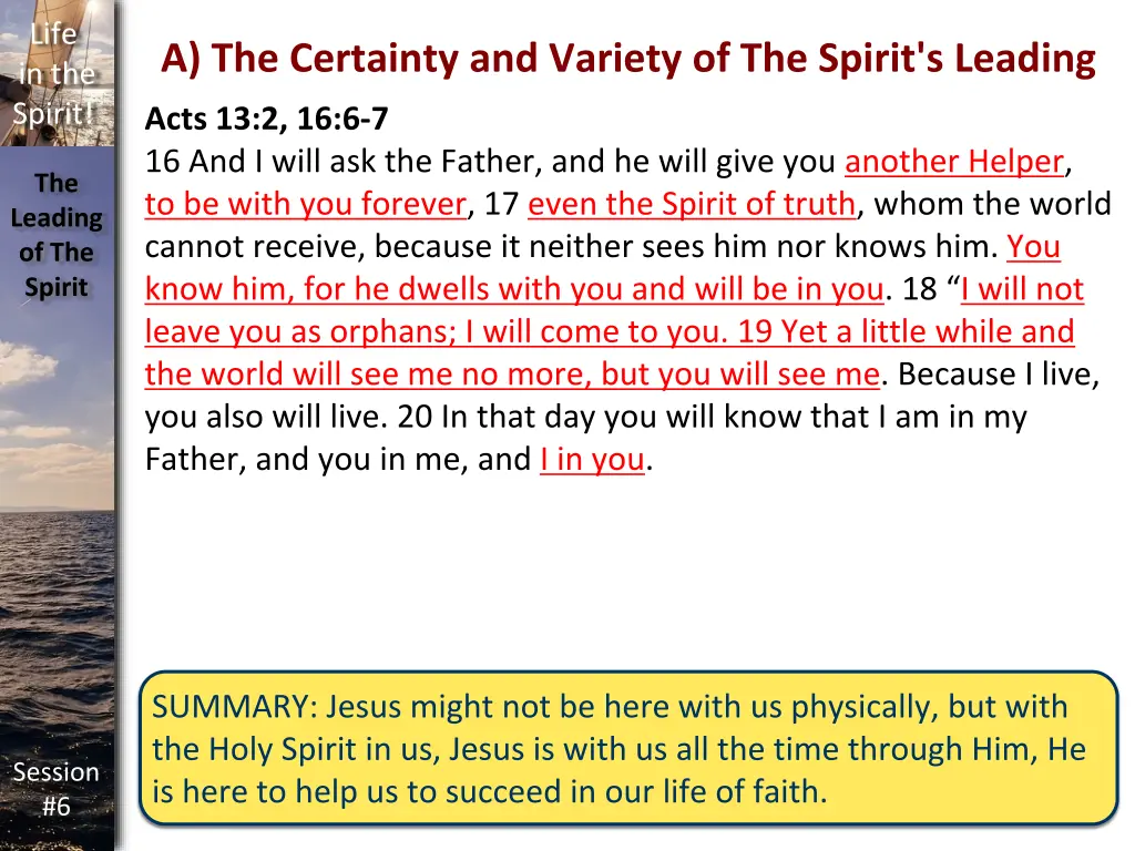 life in the spirit 14