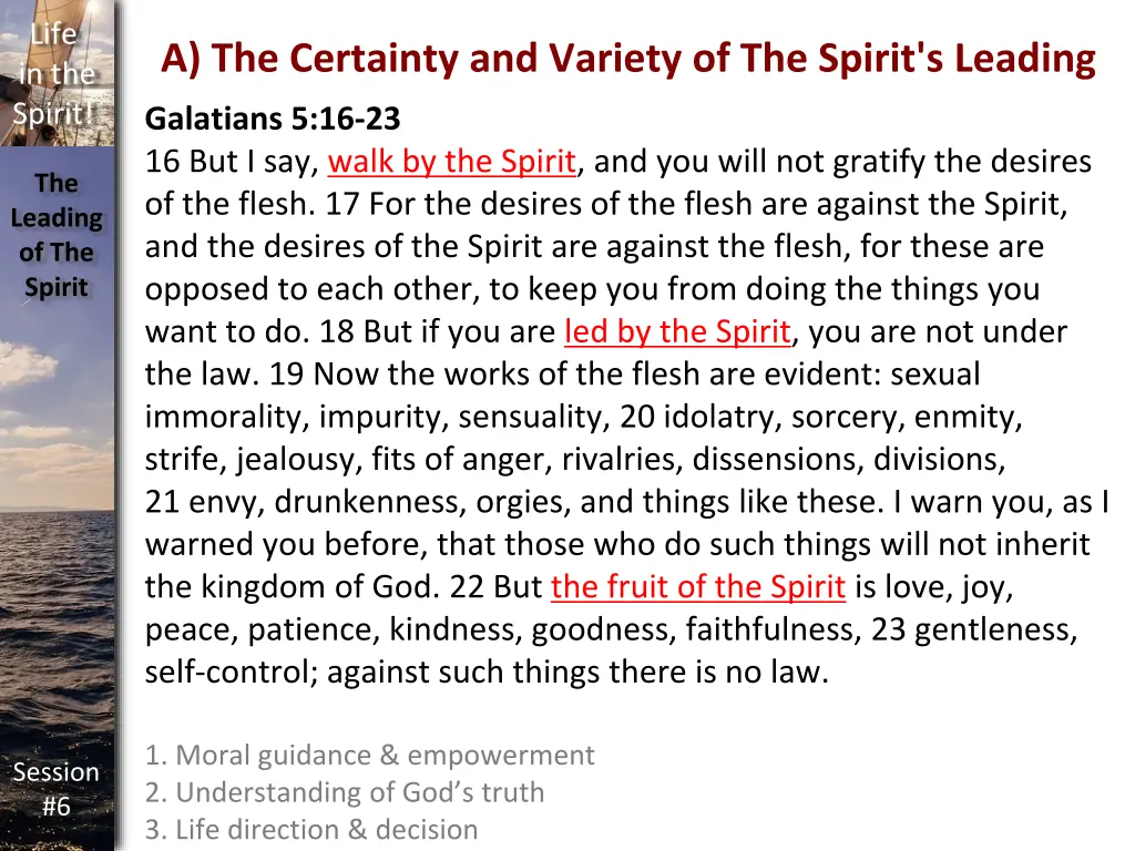 life in the spirit 7