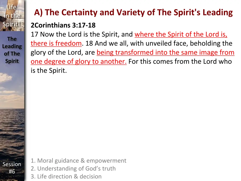 life in the spirit 8