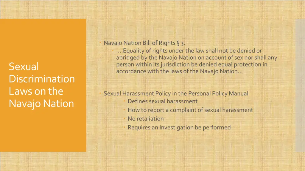 navajo nation bill of rights 3 equality of rights