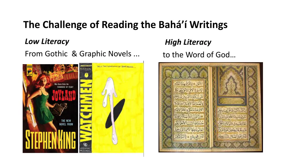 the challenge of reading the bah writings