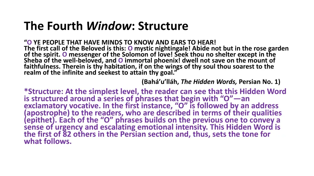 the fourth window structure