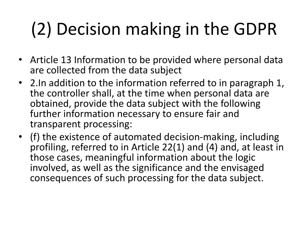 2 decision making in the gdpr 1