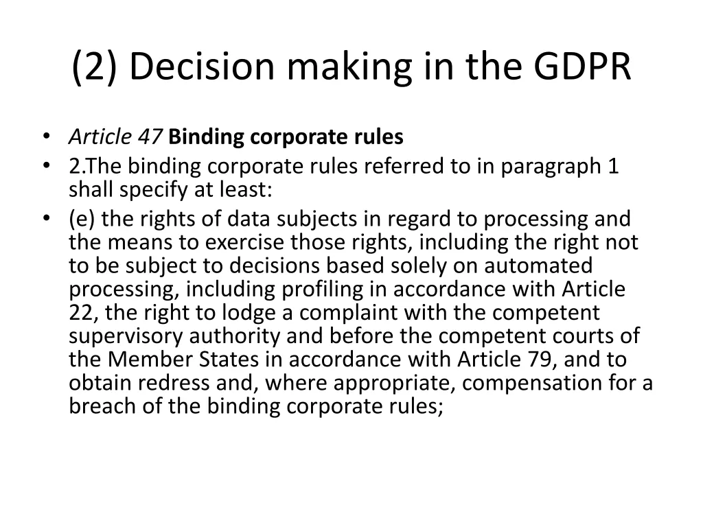 2 decision making in the gdpr 4