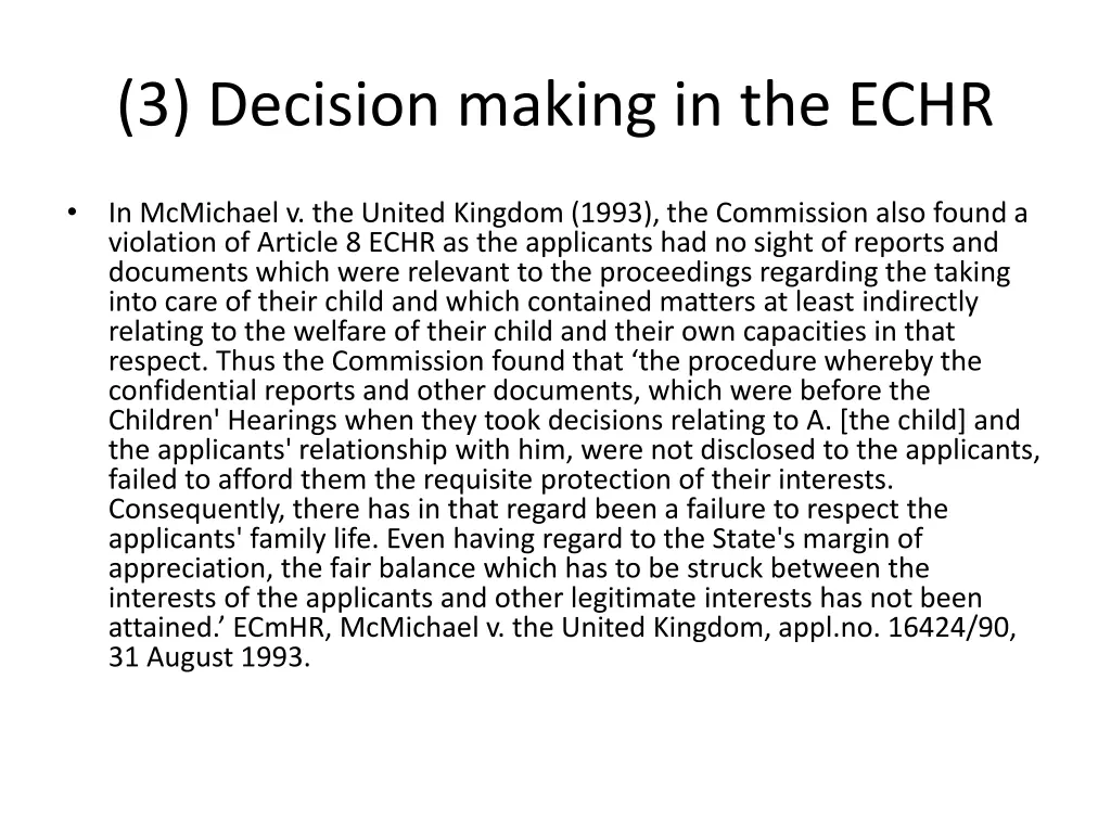 3 decision making in the echr 10