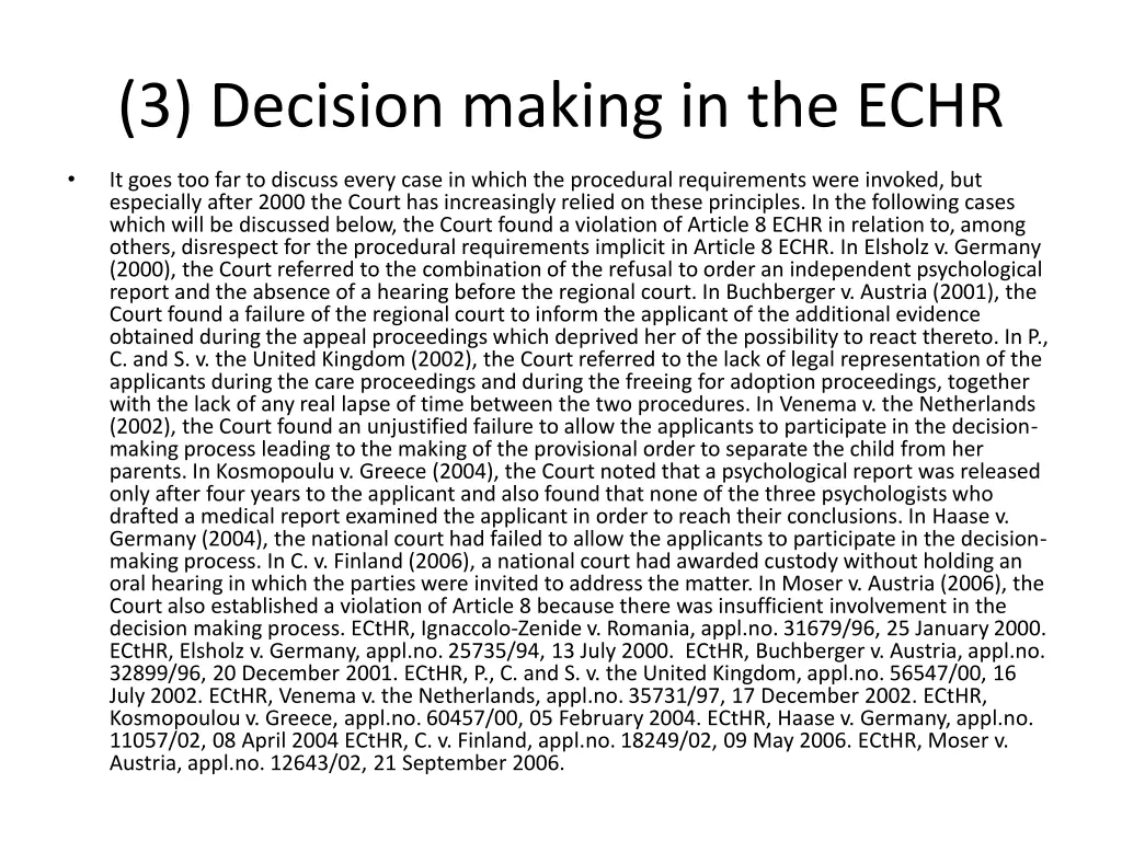 3 decision making in the echr 13