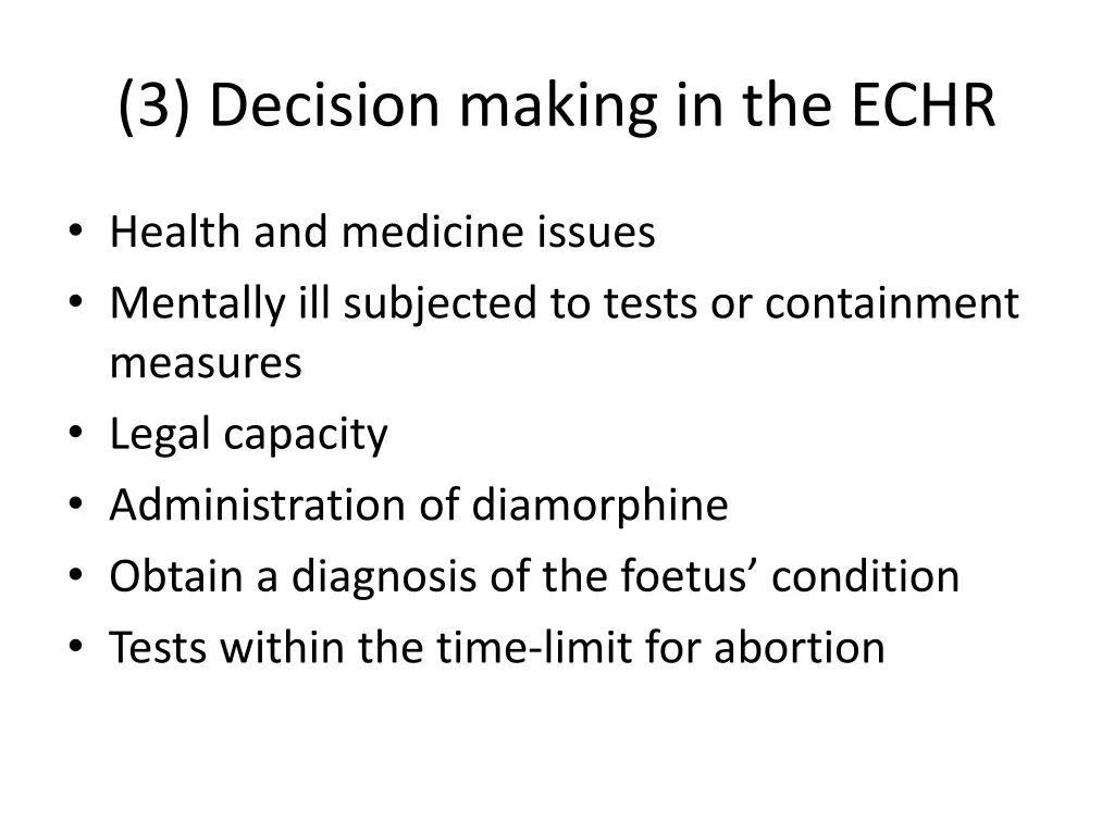 3 decision making in the echr 18