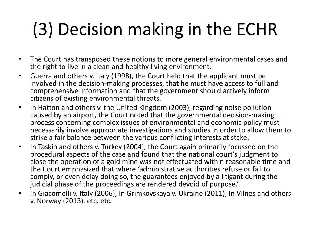 3 decision making in the echr 19