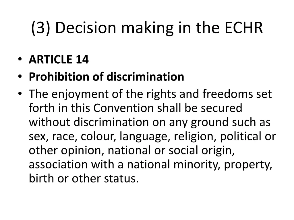 3 decision making in the echr 4