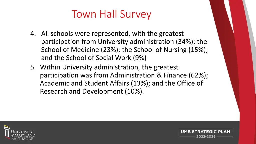 town hall survey 1