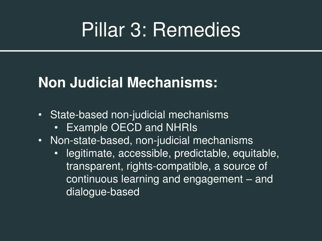 pillar 3 remedies 1