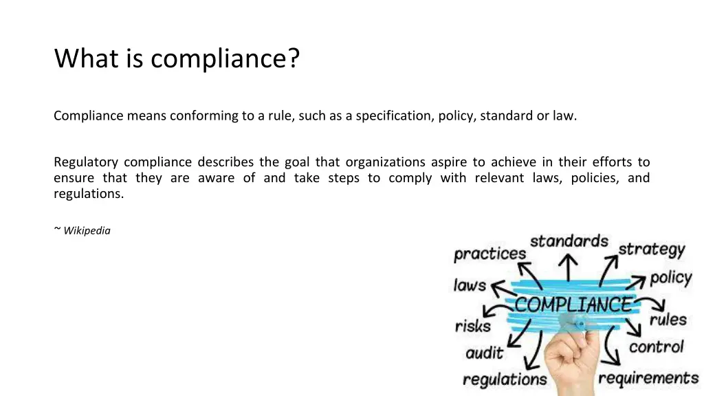 what is compliance