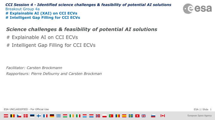 cci session 4 identified science challenges