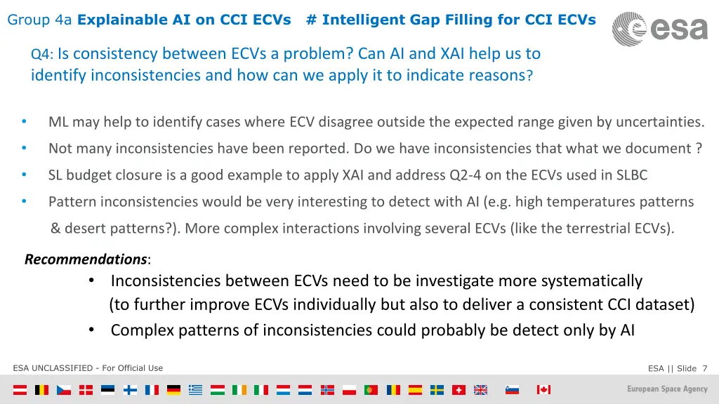 group 4a explainable ai on cci ecvs 3