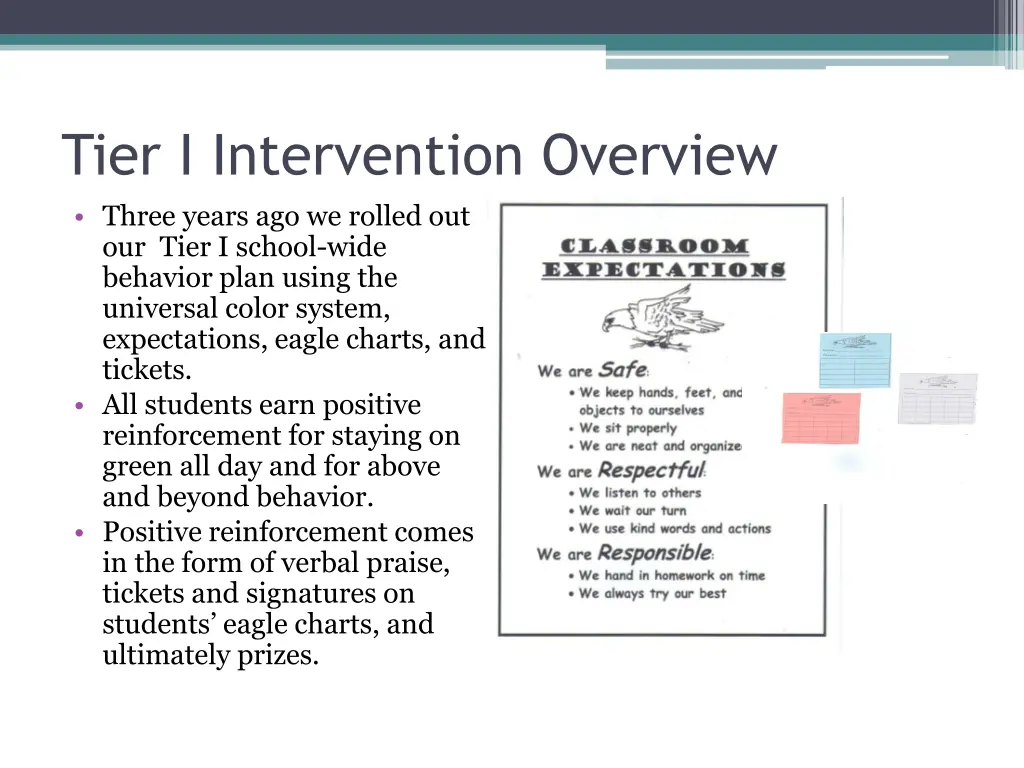 tier i intervention overview three years