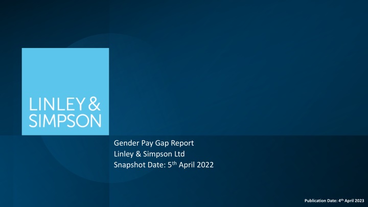 gender pay gap report linley simpson ltd snapshot