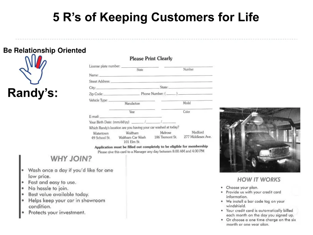 5 r s of keeping customers for life 12