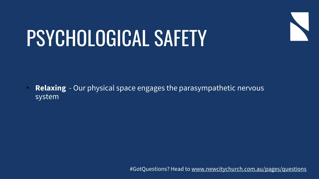 psychological safety