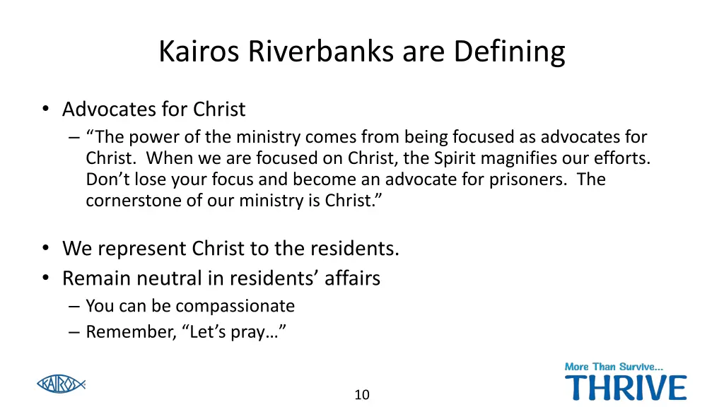 kairos riverbanks are defining 3