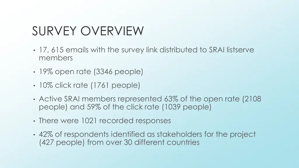 survey overview