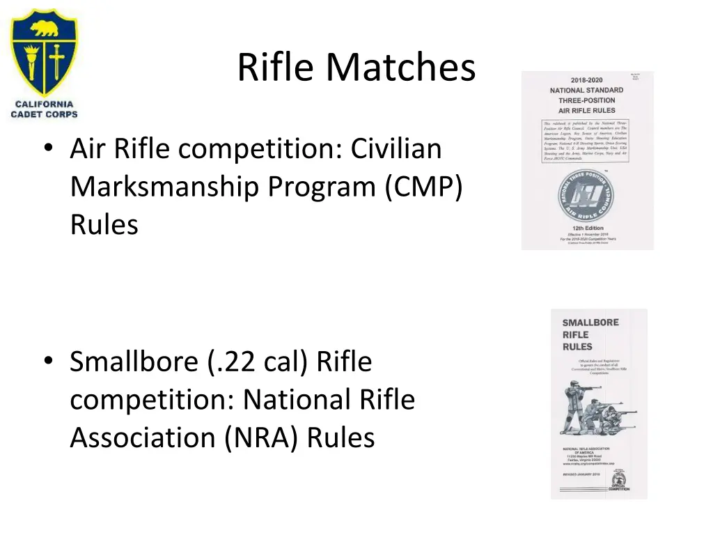 rifle matches 1