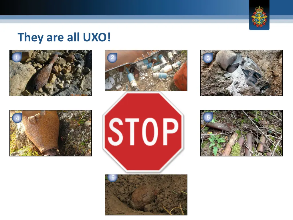 they are all uxo