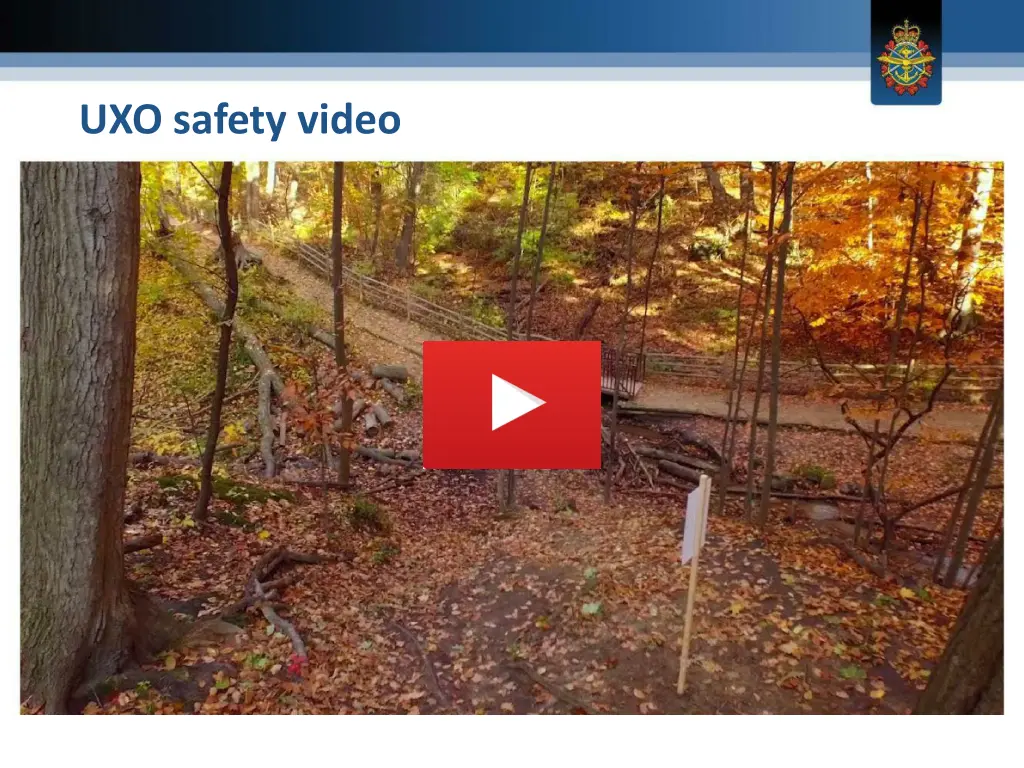 uxo safety video