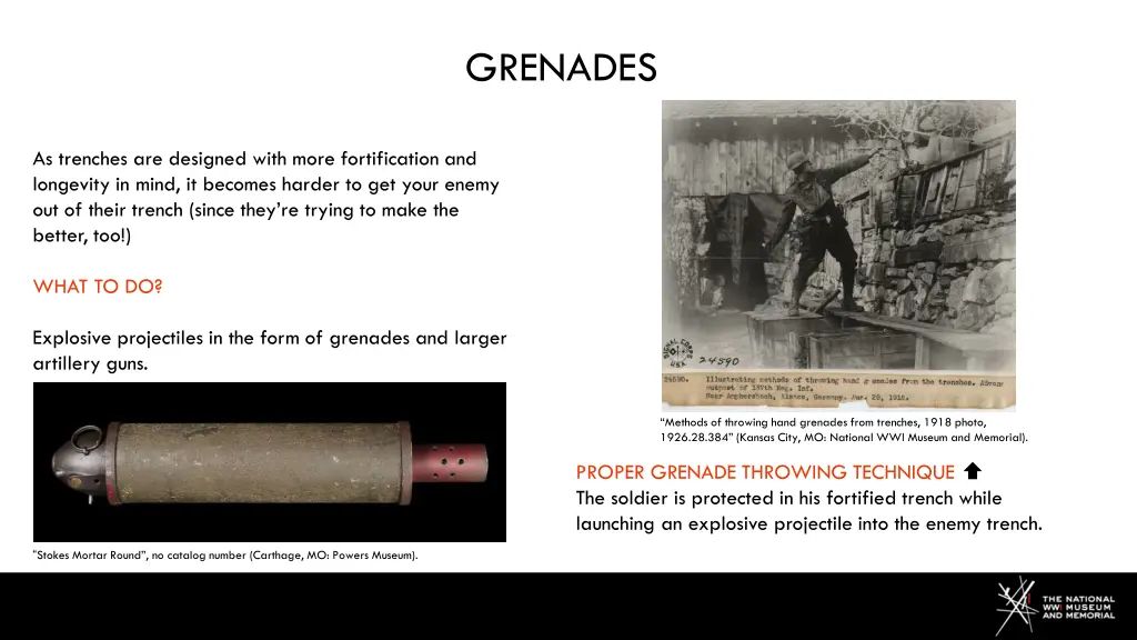 grenades