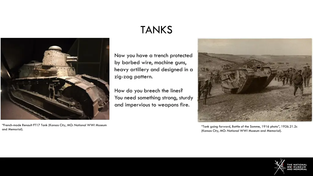 tanks