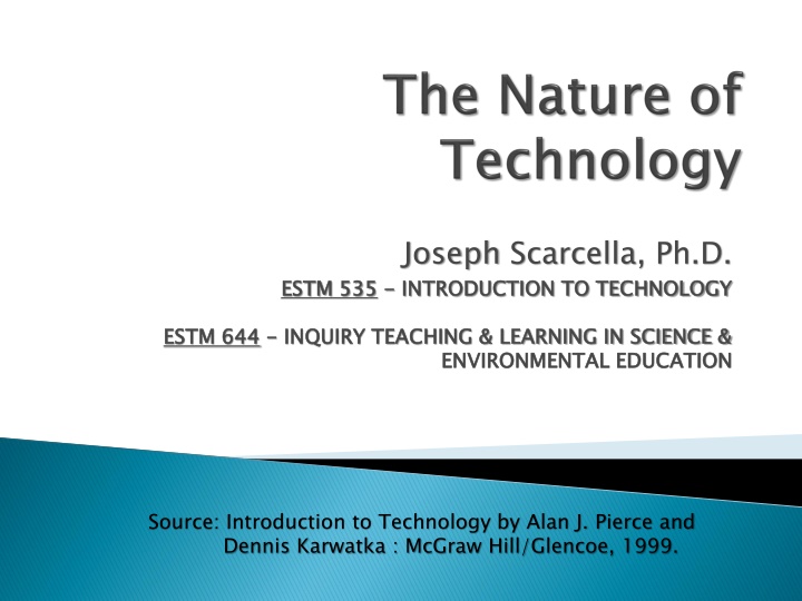 joseph scarcella ph d estm 535 introduction