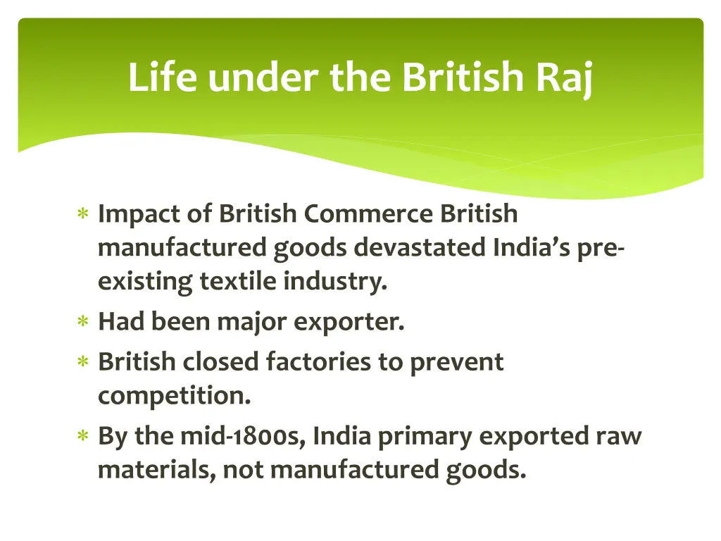 life under the british raj 2