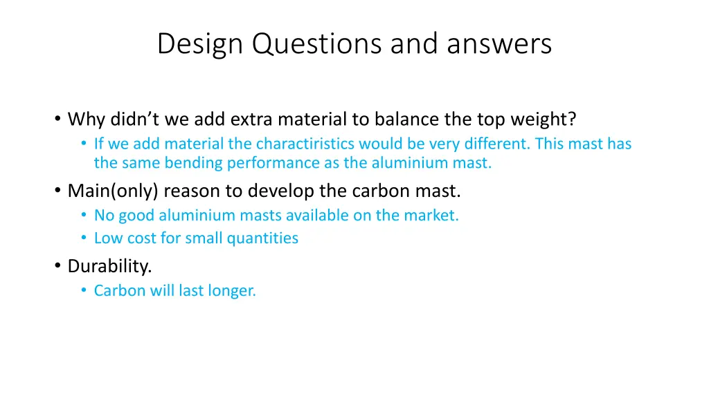 design questions and answers