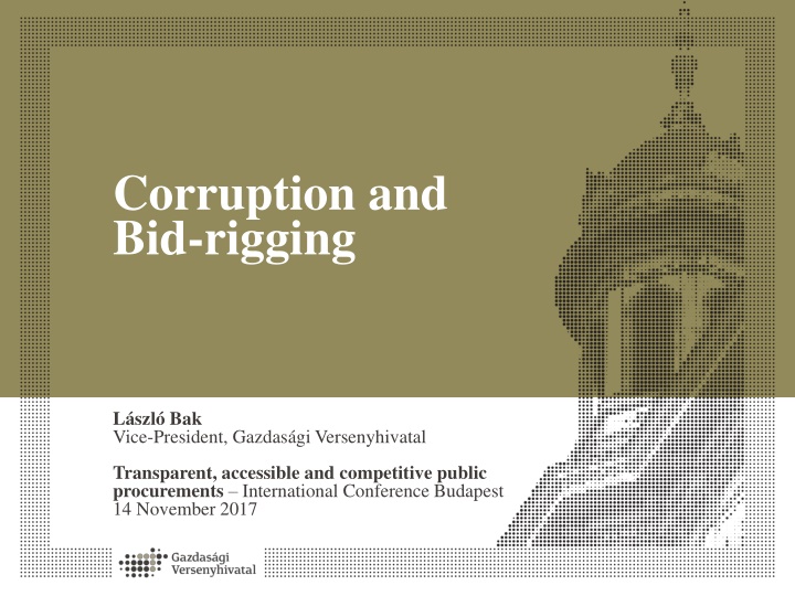 corruption and bid rigging