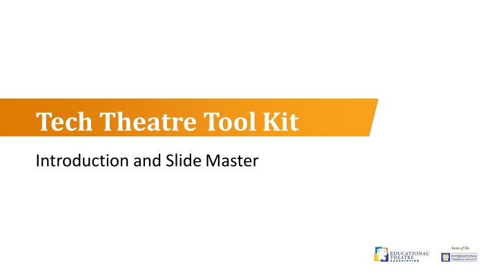 tech theatre tool kit