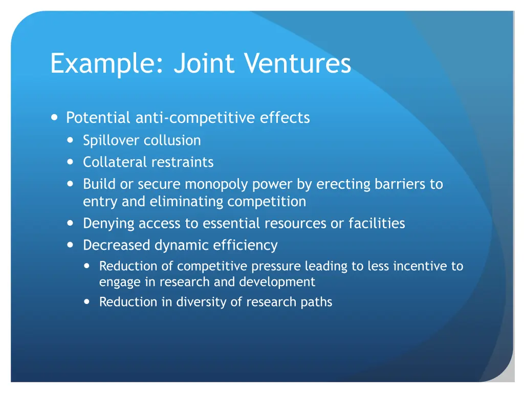 example joint ventures 1